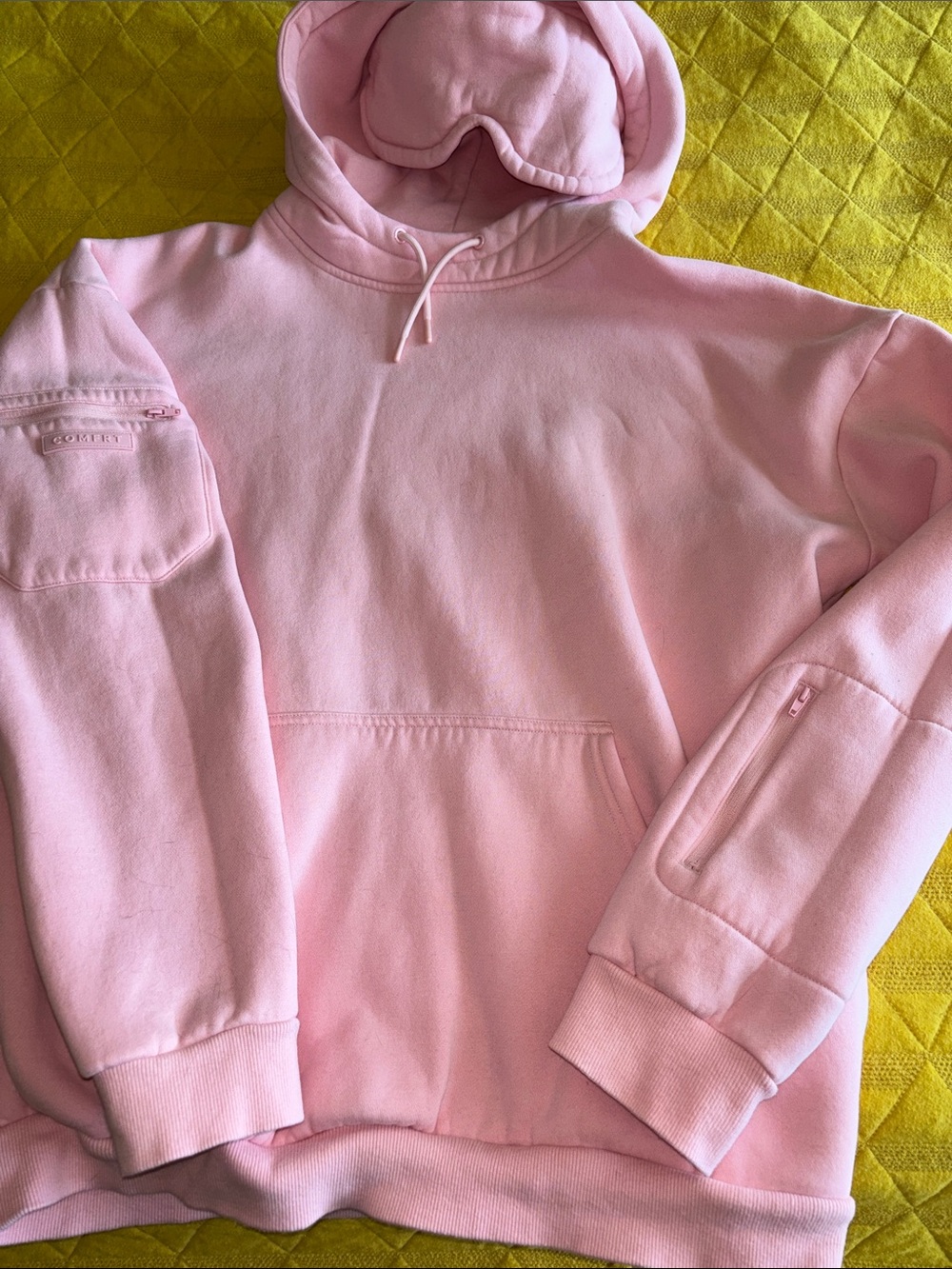 COMFRT XL PINK AIRPLANE MODE HOODIE